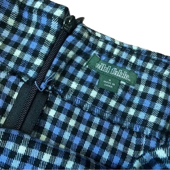 Short blue skirt, size 4 - Picture 3 of 3